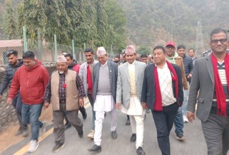मन्त्रीको दोलखा भिजिट : सडक पुर्वाधारलाई झण्डै डेढ अर्ब बजेट