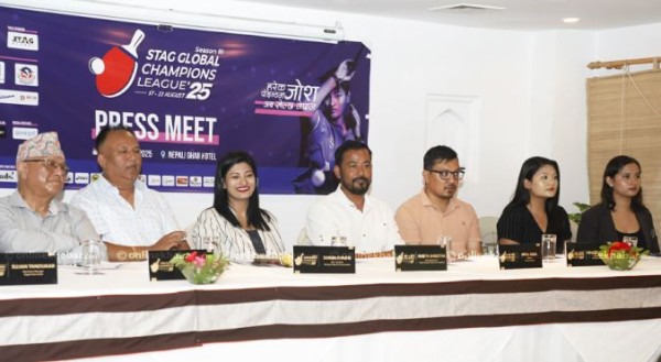 स्ट्याग ग्लोबल च्याम्पियन्स लिग टेबलटेनिस भदाै पहिलो साता