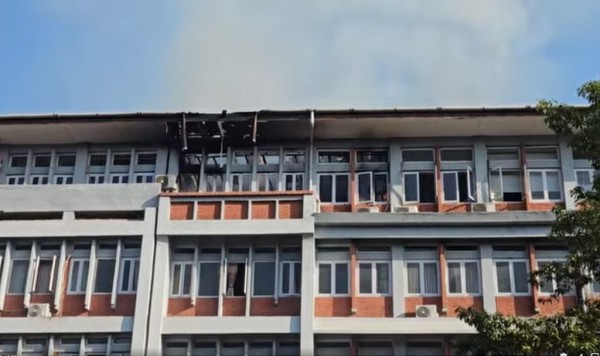खानेपानी मन्त्रालयमा आगलागी