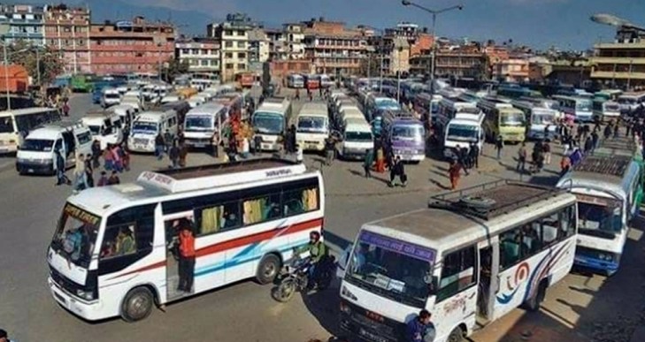 अन्तरप्रदेश रुटमा चल्ने यातायातको भाडादर बढ्यो
