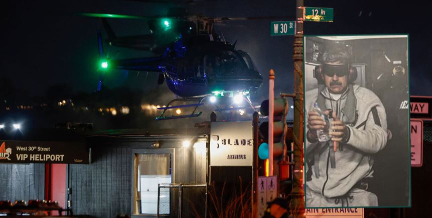 भेनेजुएलामा अमेरिकी आक्रमण, राष्ट्रपति मादुरो न्यूयोर्क हिरासतमा